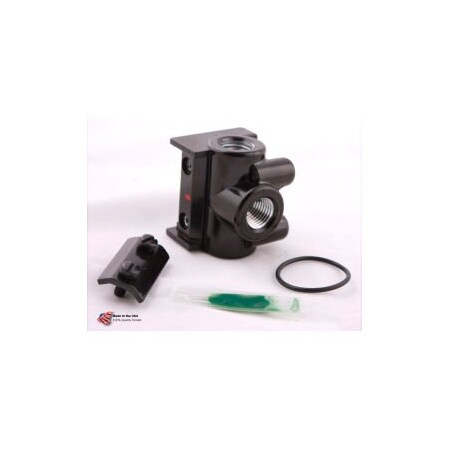 Arrow Pneumatics Arrow, Modular Inboard Diverter Kit for Arrow Standard Modular Units, 3/8" NPT DK53